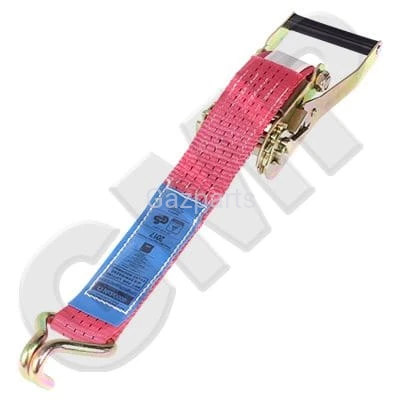 PAS TRANSPORTOWY ŁADUNKU 4T 6m SZER. 50mm CZERWONY