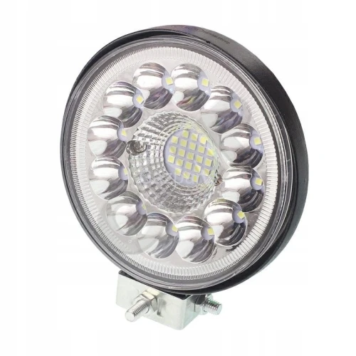 LAMPA ROBOCZA LED OKRĄGŁA ALUM 33 LED 12V 109mm