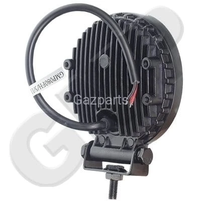 LAMPA ROBOCZA LEDOWA 8 LED 12-24V 8x3W ALUM OKRĄGŁ