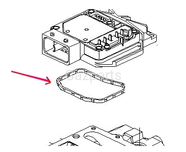 USZCZELKA STEROWNIKA POMPY VP44 BOSCH