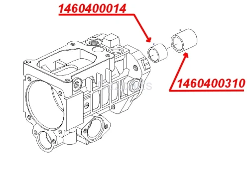 TULEJA WAŁKA POMPY BOSCH ŚR20mm F002D16013 - DŁUGA