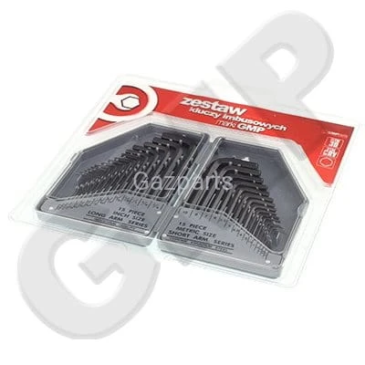 ZESTAW KLUCZY IMBUS 30 ELEM. OPAK PLASTIK STAL