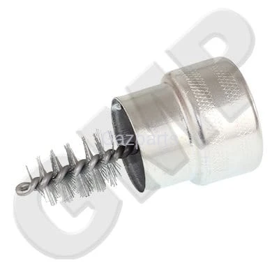 SZCZOTKA DO CZYSZCZENIA KLEM, ZACISKÓW STALOWA
