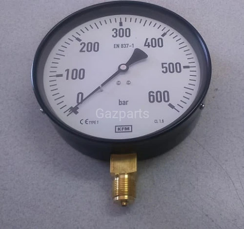 MANOMETR PRÓBNIKA PRW-3 160mm 0-600 BAR