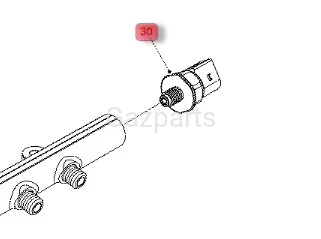 CZUJNIK CIŚNIENIA LISTWY PALIWOWEJ CR DELPHI 144