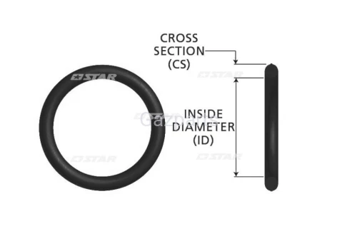 ORING KRÓĆCA PRZELEWOWEGO WTRYSK. CR BOSCH 31086