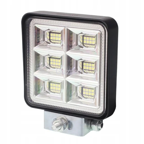 LAMPA ROBOCZA LEDOWA 48 LED 12-80V KWADRAT 109x109