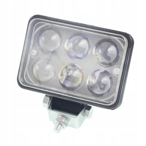 LAMPA ROBOCZA LEDOWA 6 LED 12-80V 6x3W SOCZEWKA