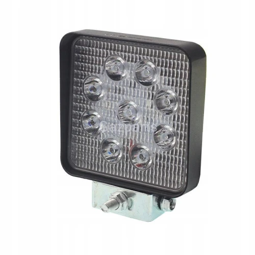 LAMPA ROBOCZA LEDOWA 9 LED 10-30V 9x3W ALUM PROST